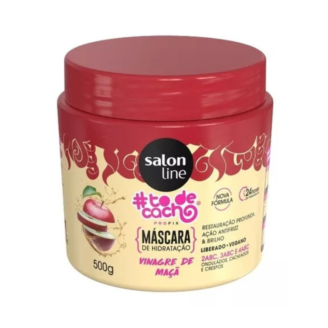 Mascara s.0.s bomba Mascara Vinagre de Manzana Salon Line 500gr - Imagen 1