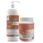 Techline Shampoo y Mascara Reparadora Para Cabellos Castigados 1000 ML TAHE