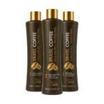 Alisado Brasil Coffee 1 Litro – Kit Profesional 3 Pasos