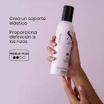 Mousse Modeladora Alfaparf – Fijación Media (250 ml) - Imagen 2